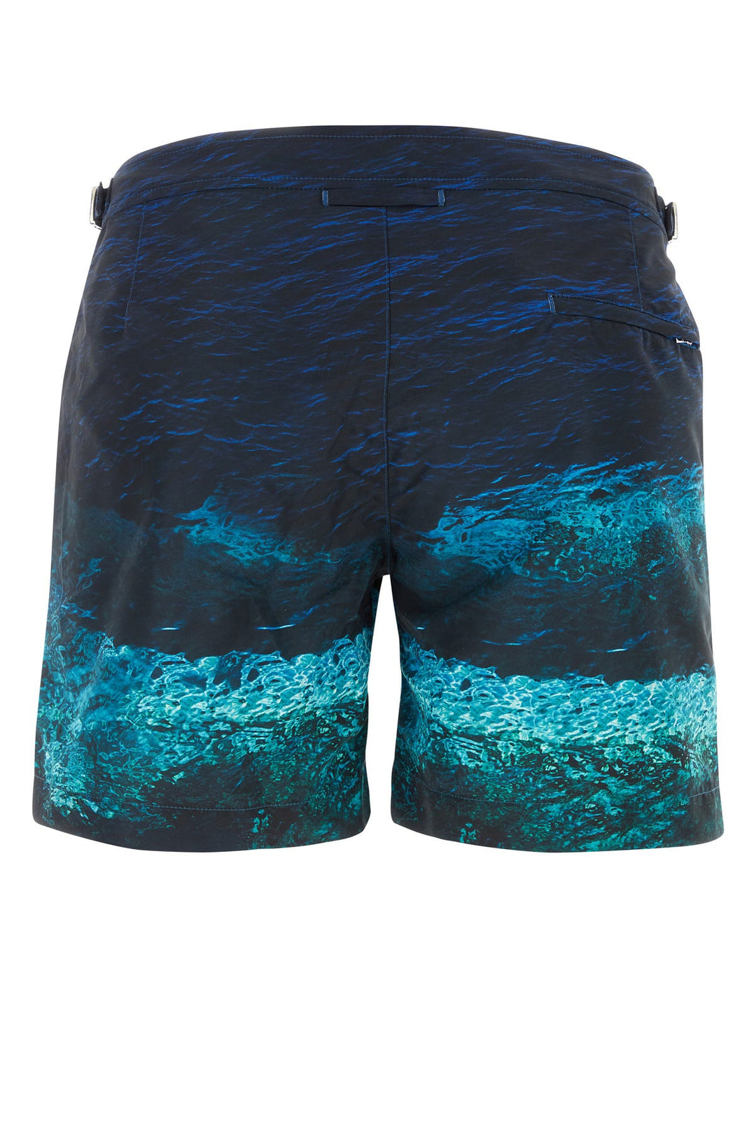 Printed polyester Bulldog Photographic swimming shorts