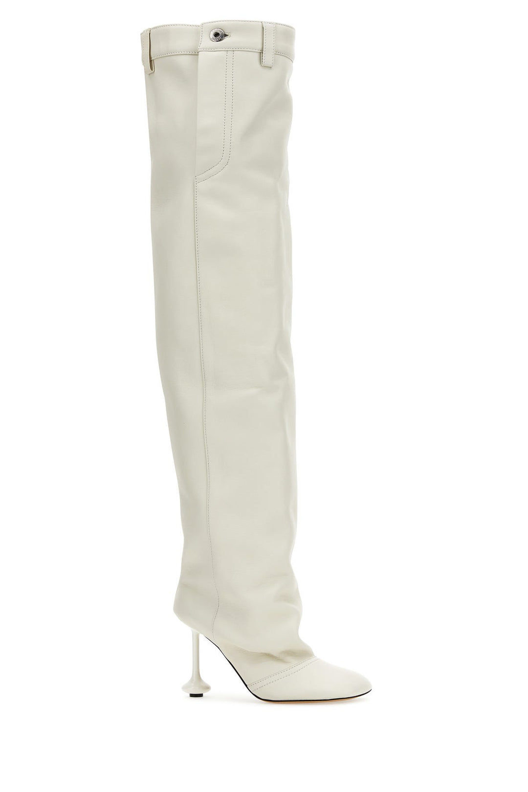 Ivory nappa leather Toy boots