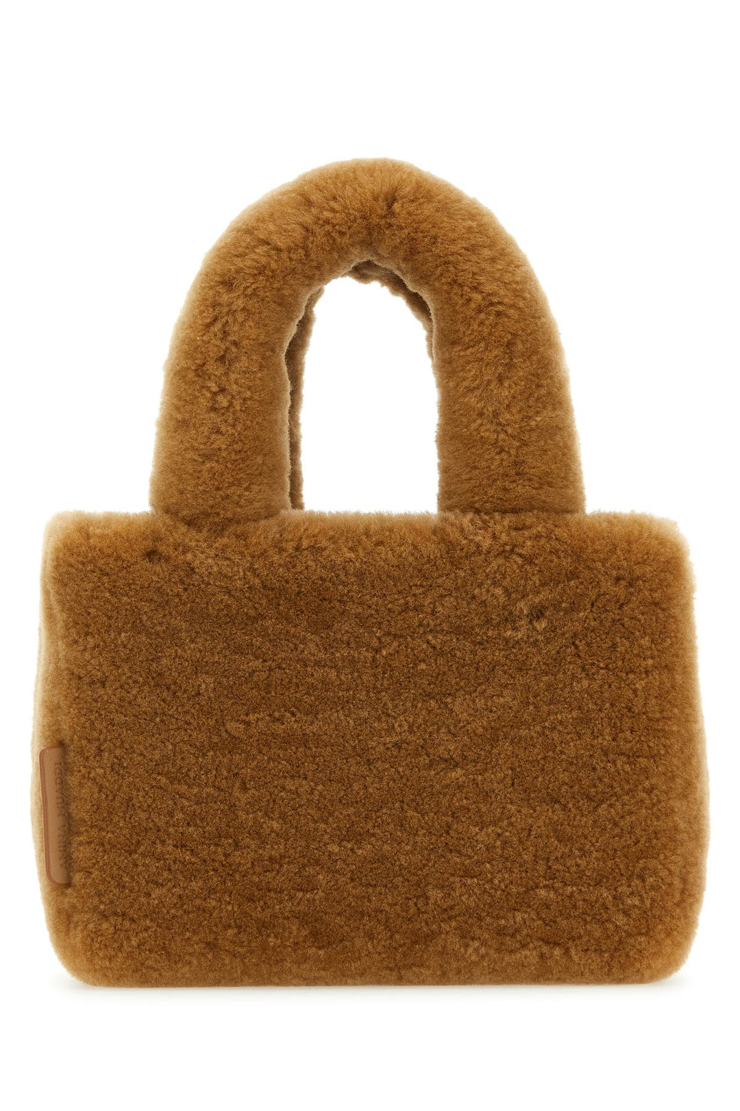 Camel shearling Amini Giuly handbag