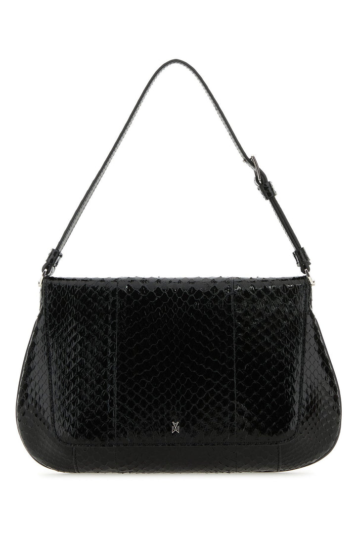 Black leather Ami handbag