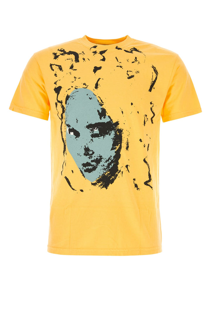 Yellow cotton t-shirt