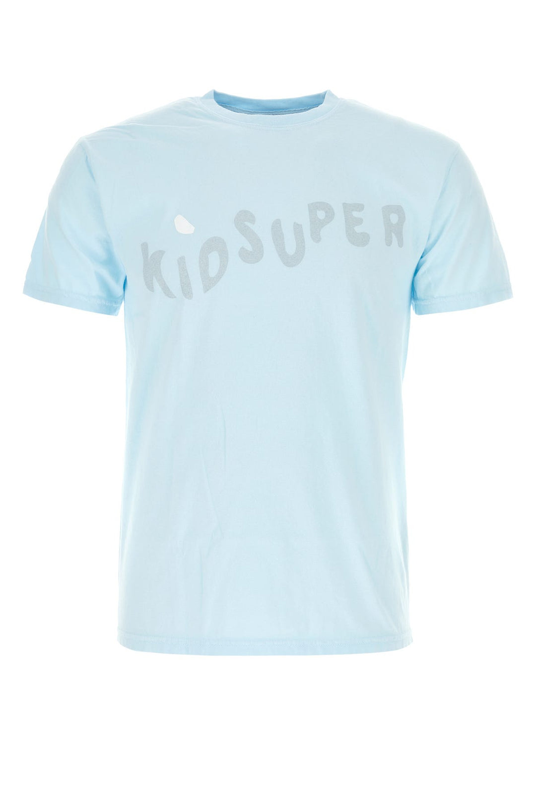 Light-blue cotton t-shirt