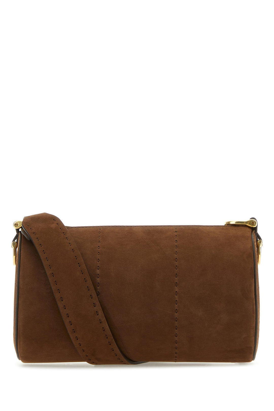 Brown nabuk Small crossbody bag