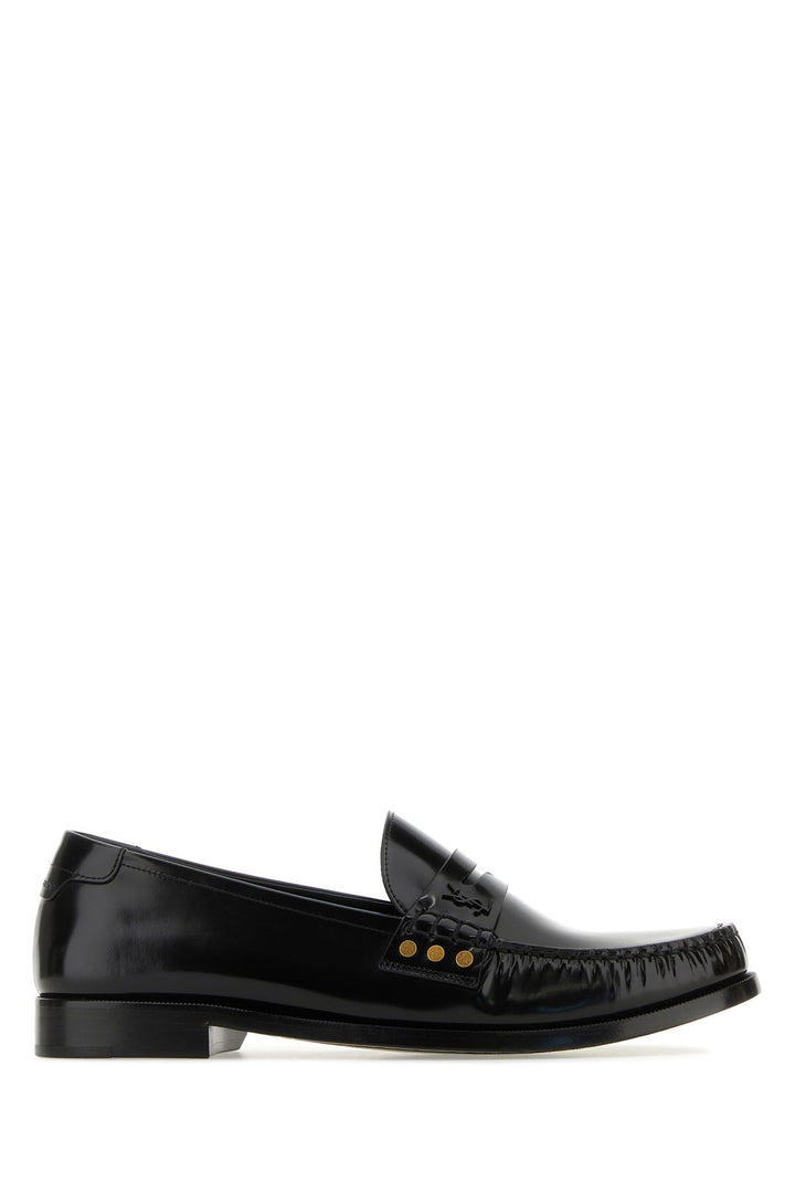 Black leather Le Loafers loafers