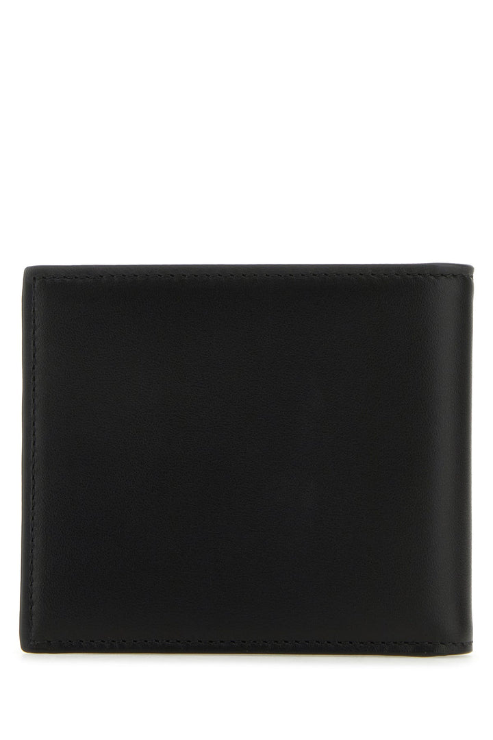 Black leather wallet