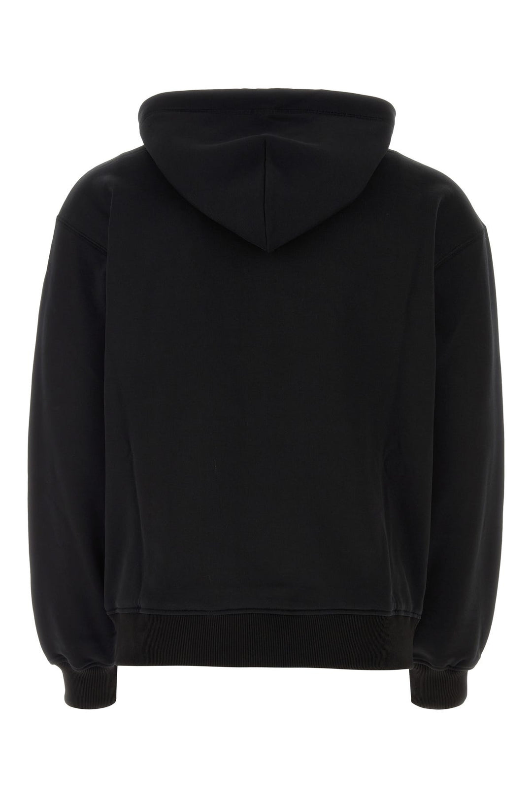 Black cotton sweatshirt