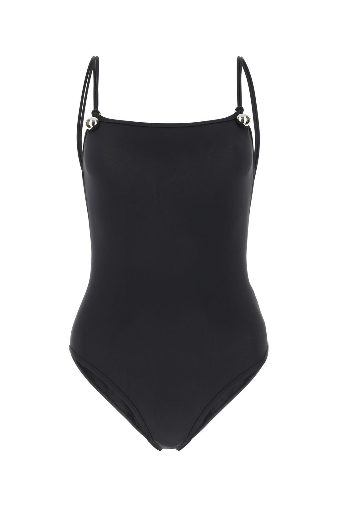 Black stretch nylon Drop swimsuit