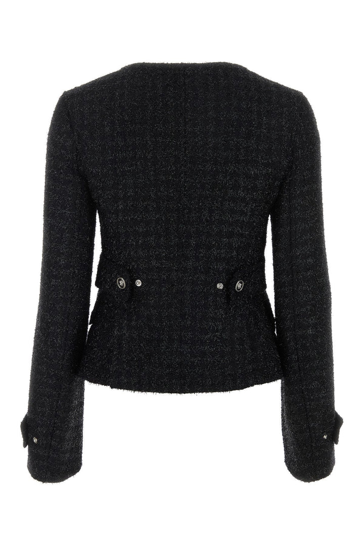 Black tweed blazer