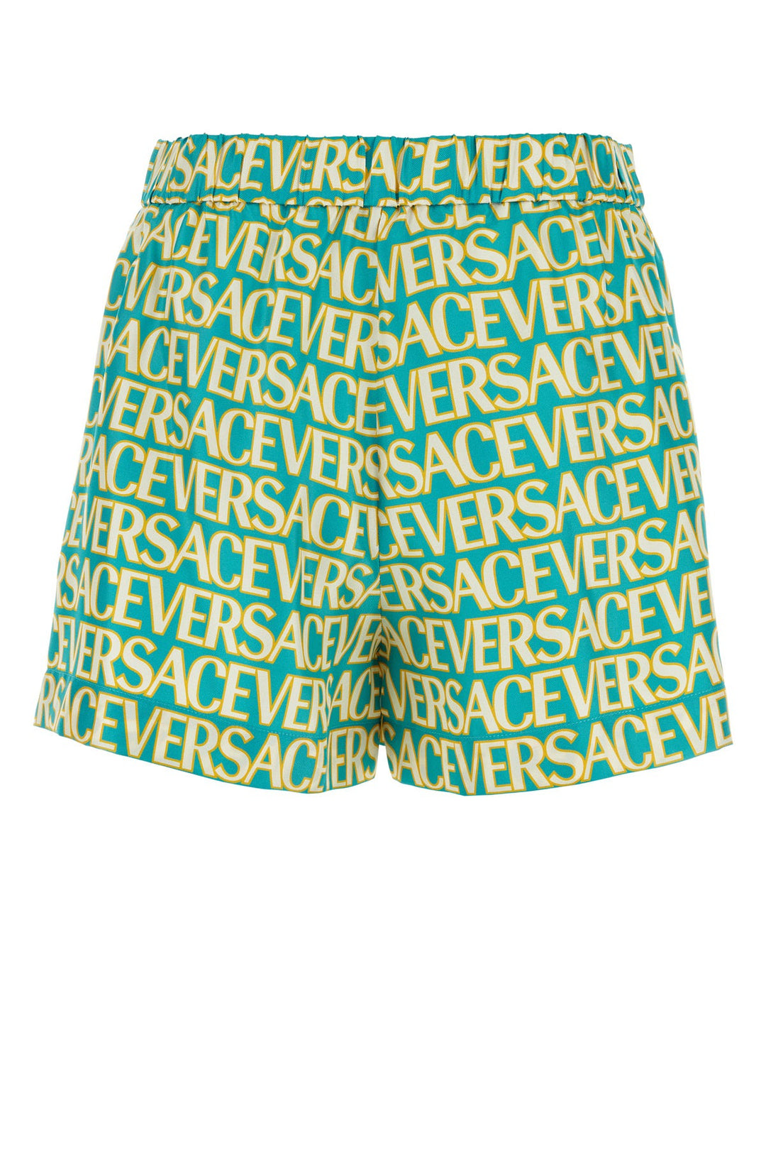 Printed satin Versace Allover shorts