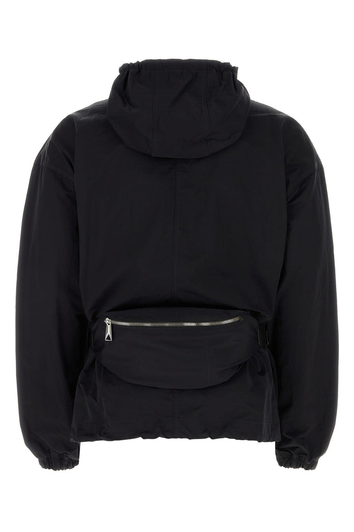 Black nylon jacket