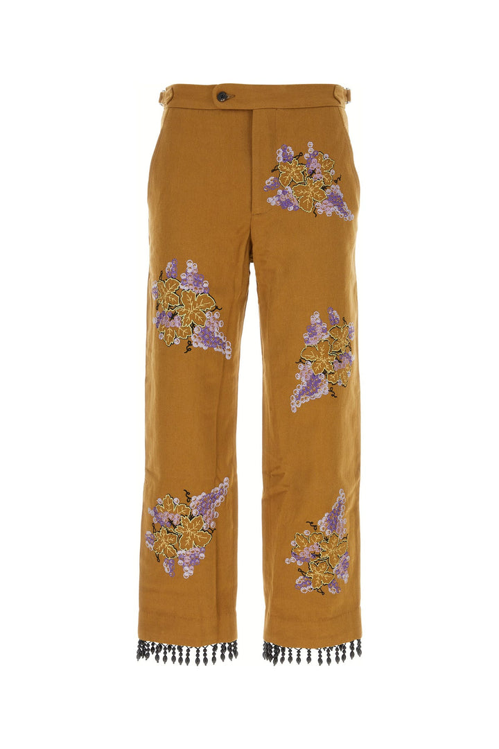 Biscuit cotton pant