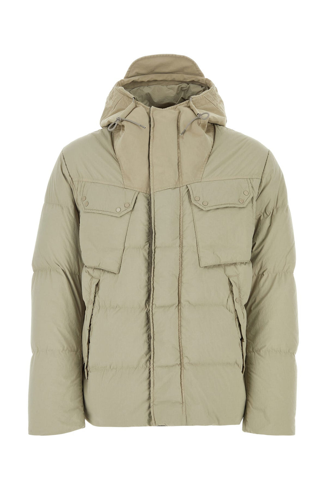 Sand nylon Grays down jacket