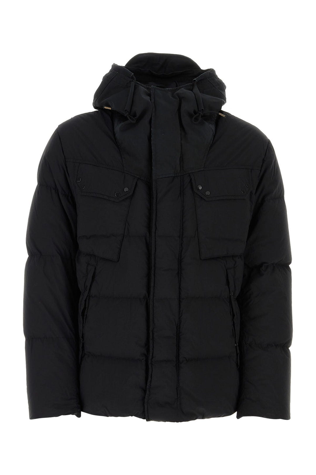 Black nylon Grays down jacket