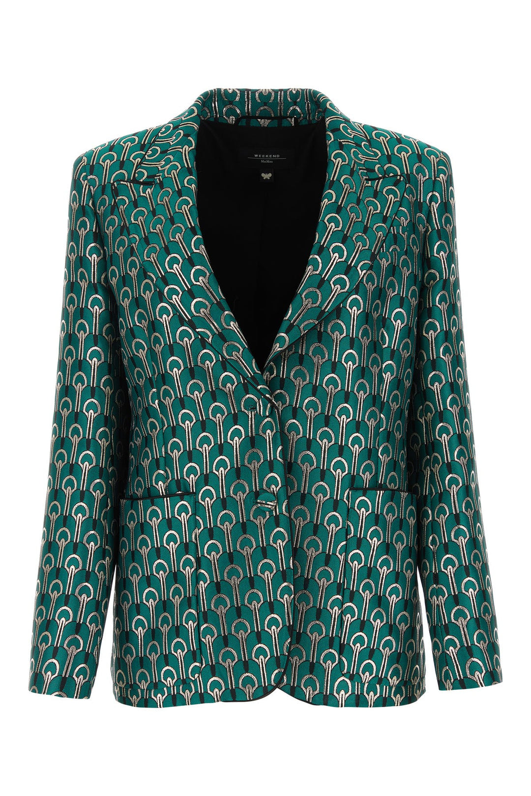 Embroidered jacquard Zulia blazer