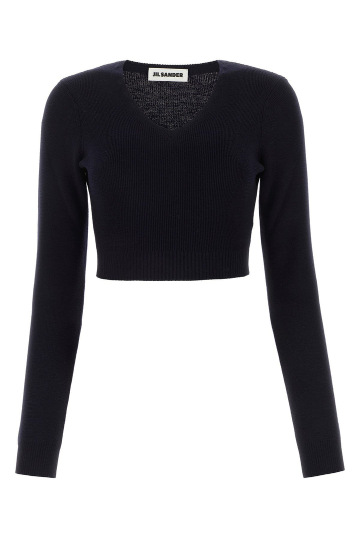 Midnight blue wool sweater