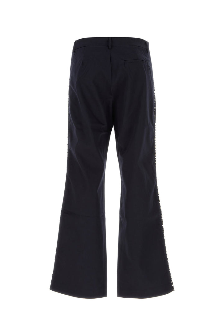 Blue cotton pant