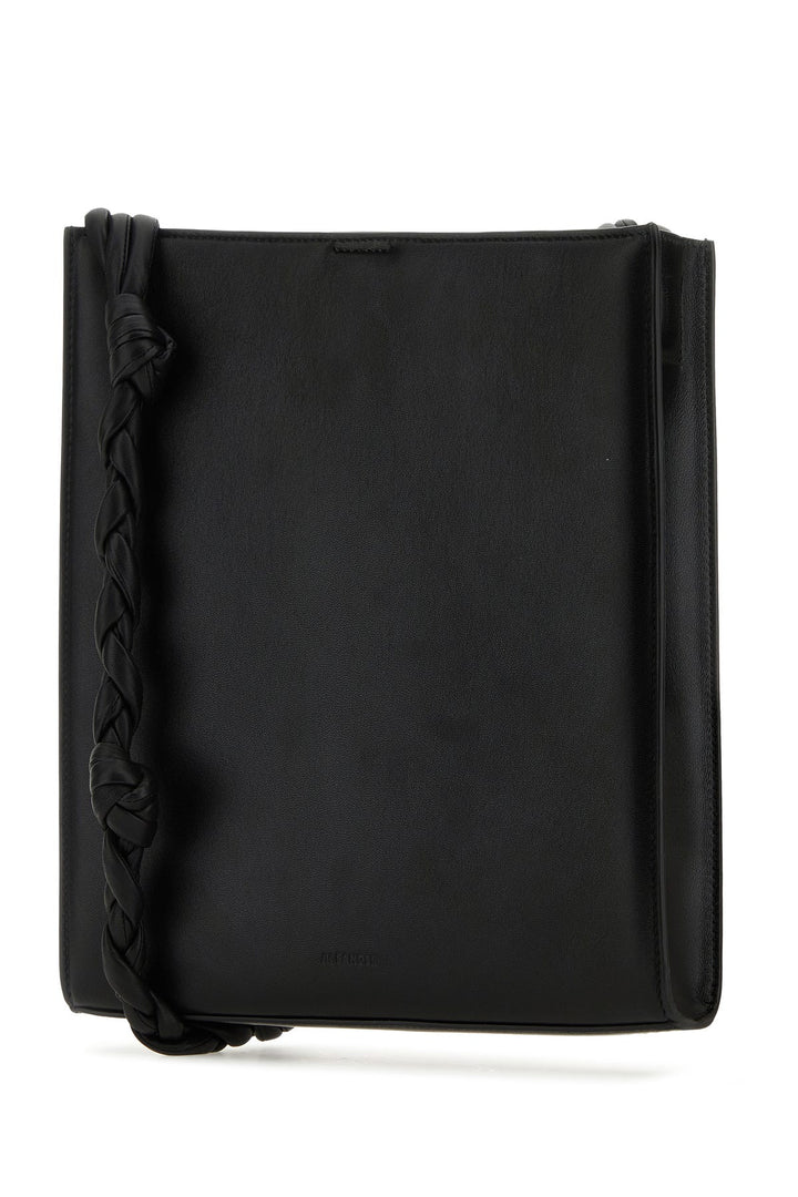 Black leather medium Tangle shoulder bag