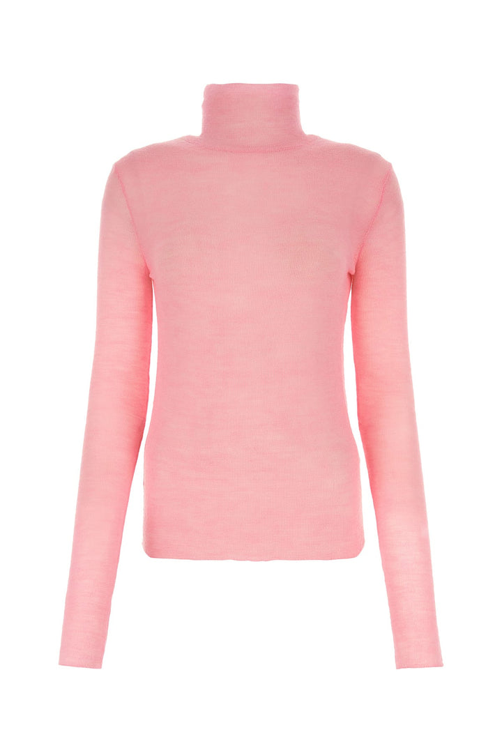 Pink wool sweater