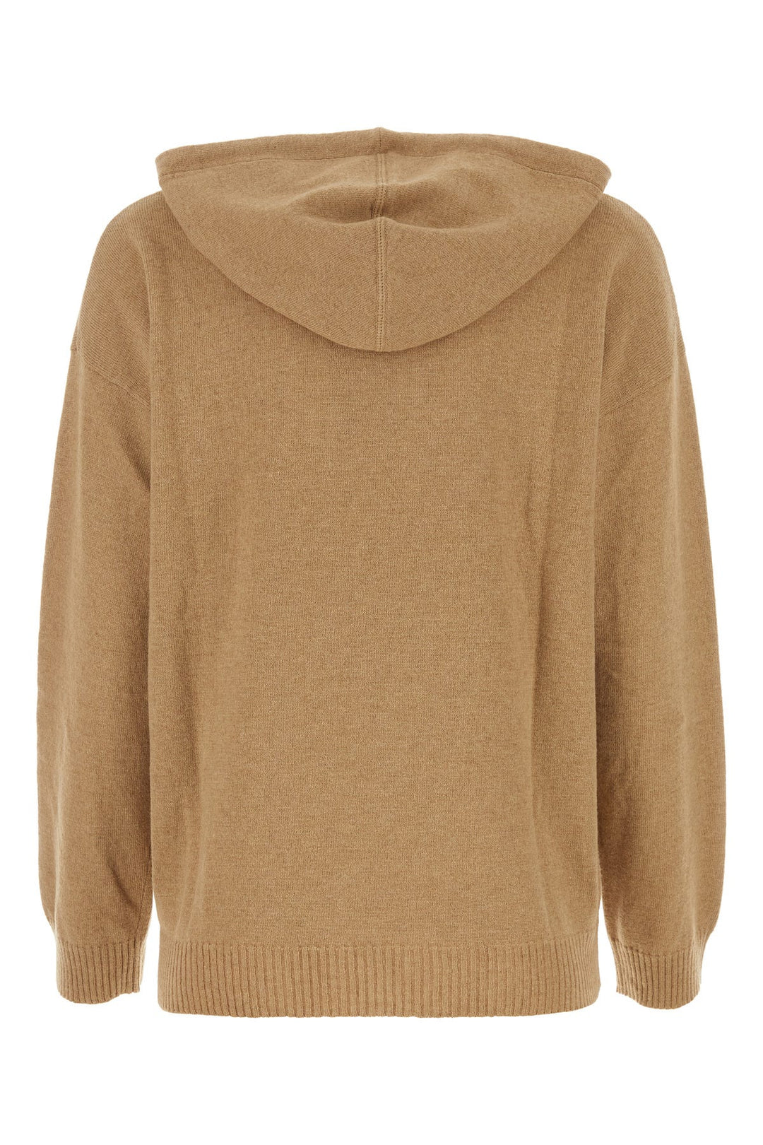 Camel nylon blend sweater