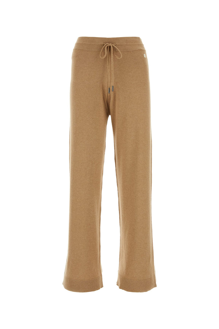 Camel nylon blend pant