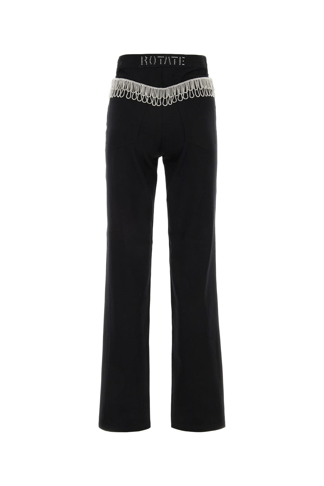 Black cotton pant