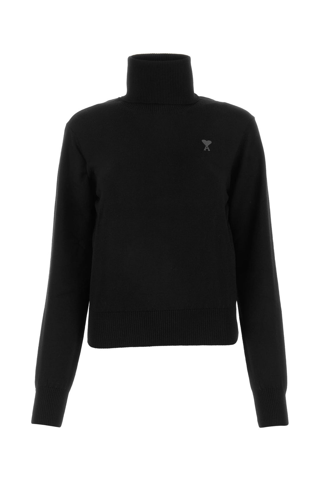 Black wool sweater