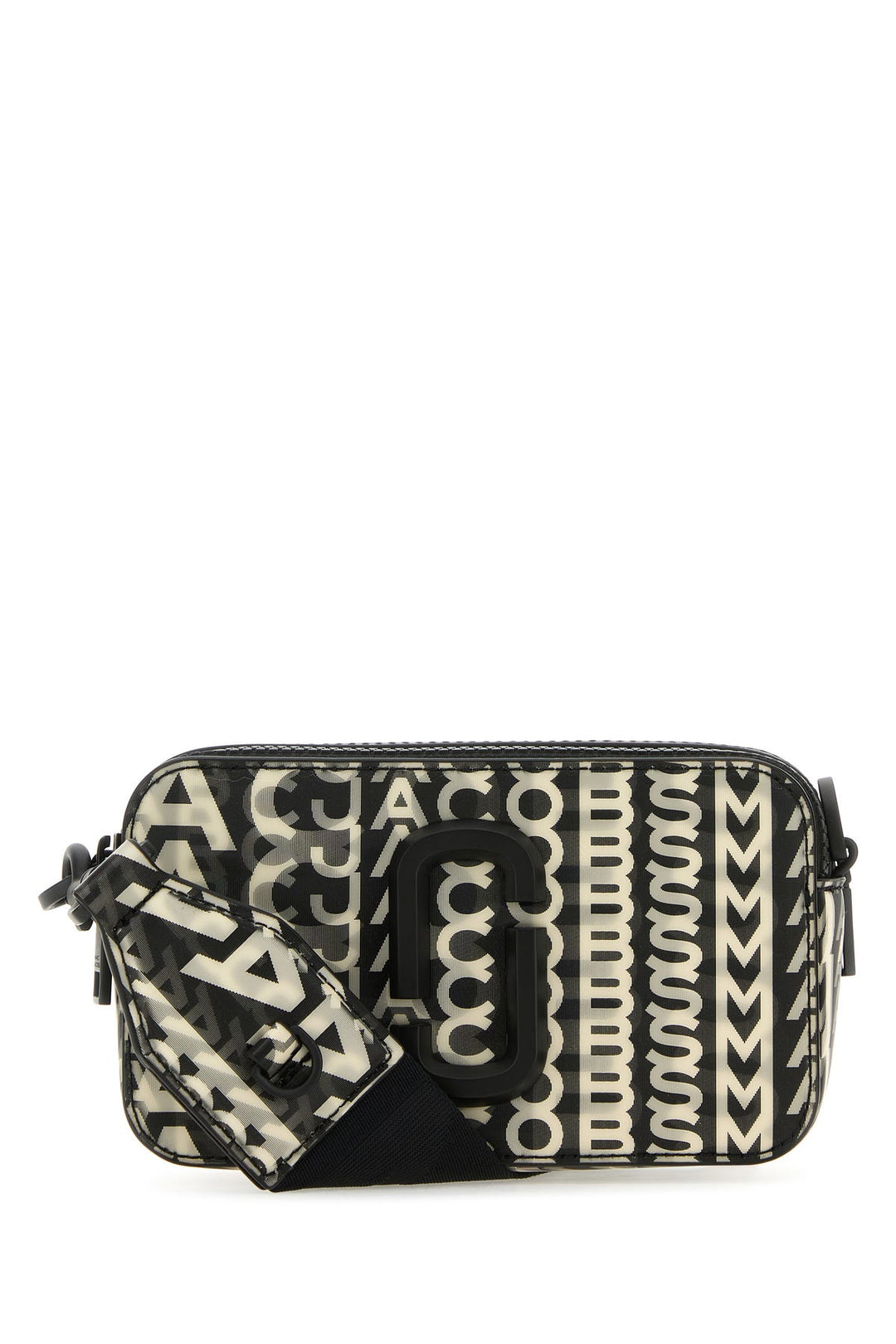 Printed fabric crossbody bag