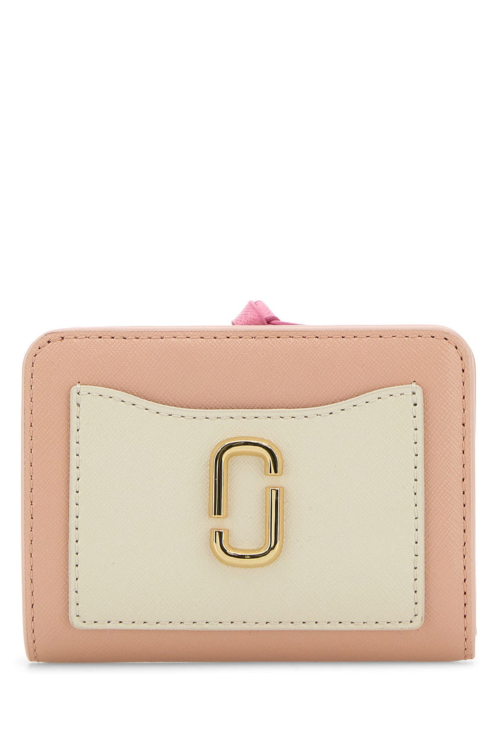 Pink leather mini Utility Snapshot wallet