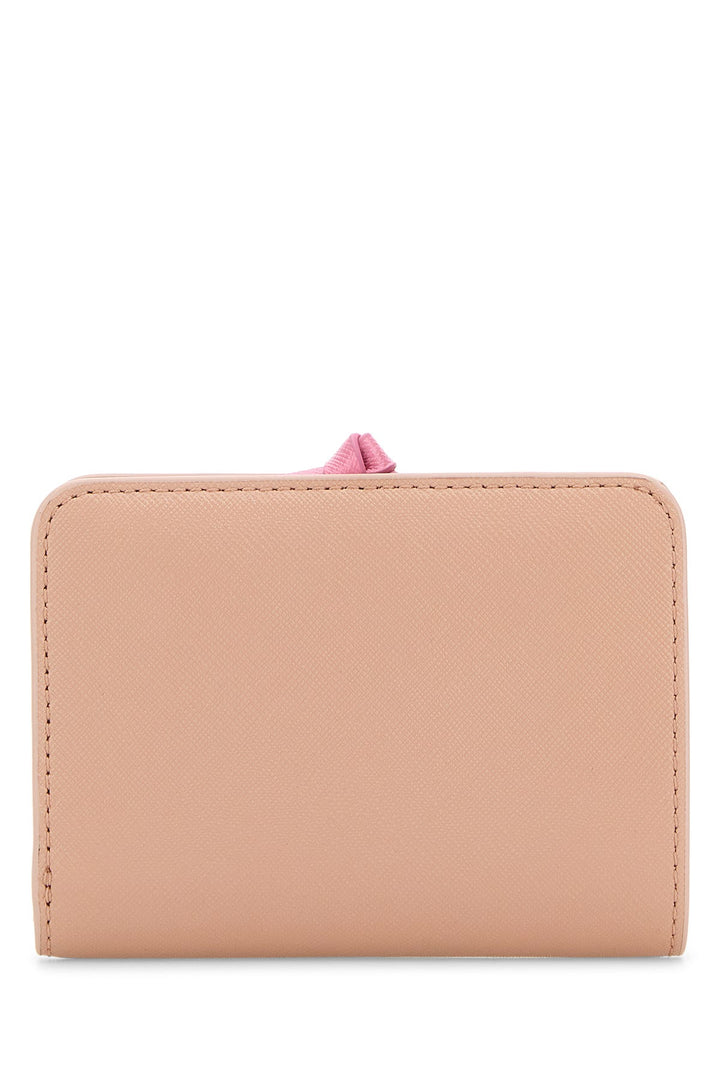 Pink leather mini Utility Snapshot wallet