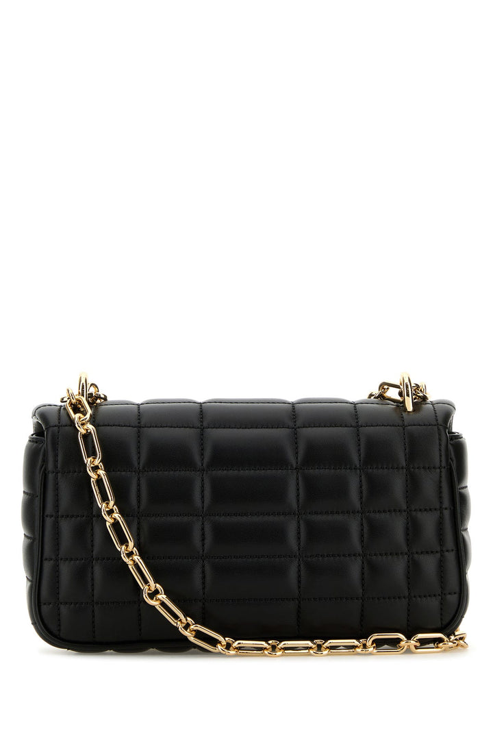 Black leather small Tribeca shoulder bag