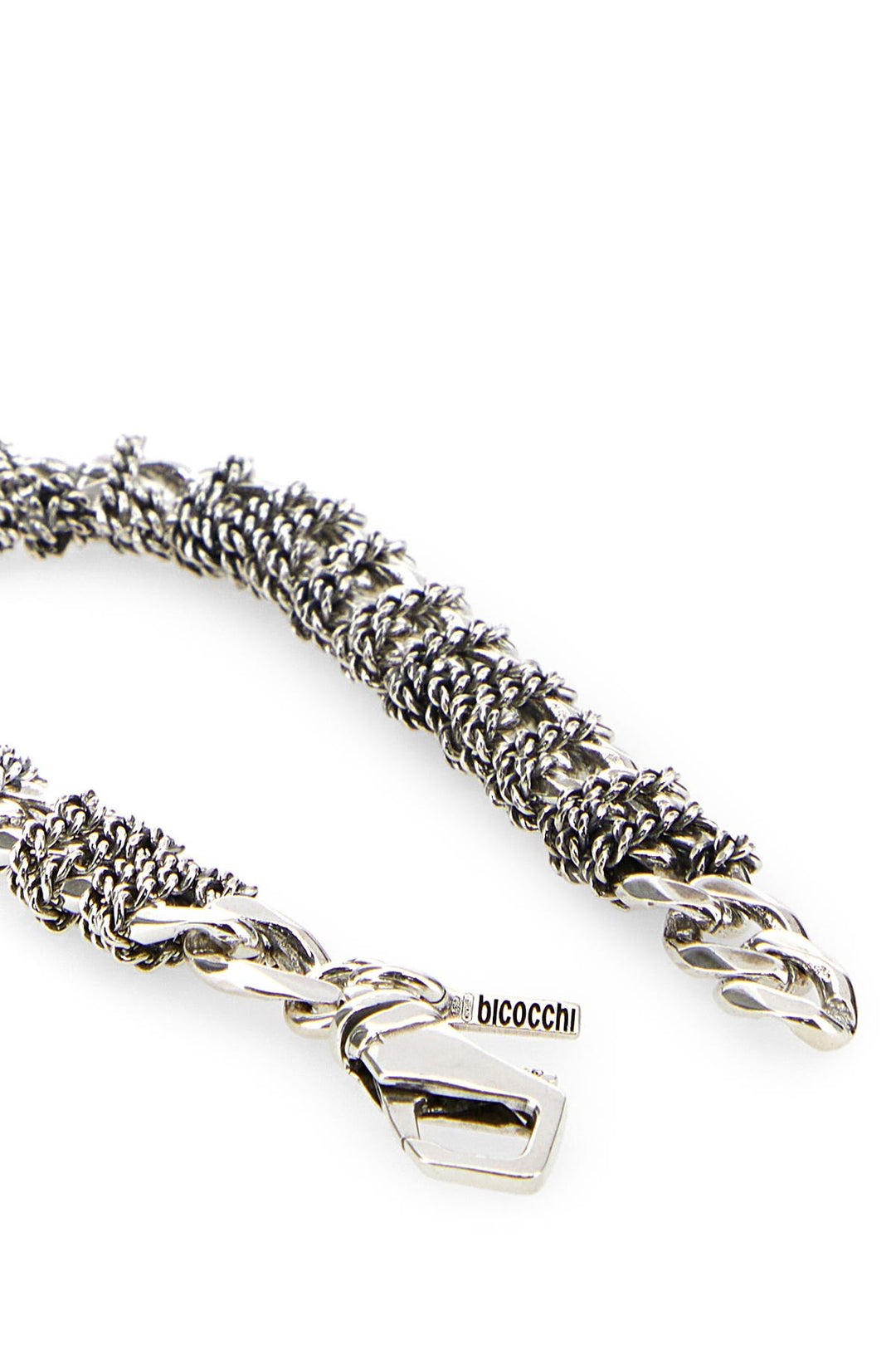 925 silver Entwined Chain bracelet