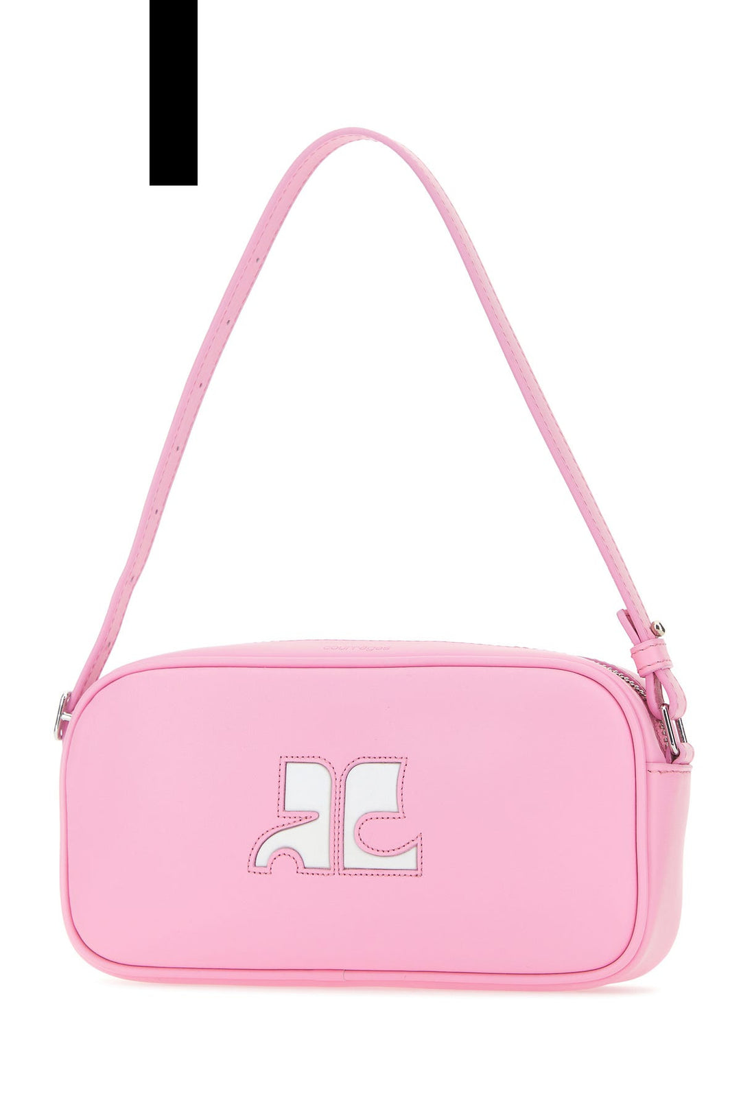 Pink leather RÃ©Ã©dition shoulder bag