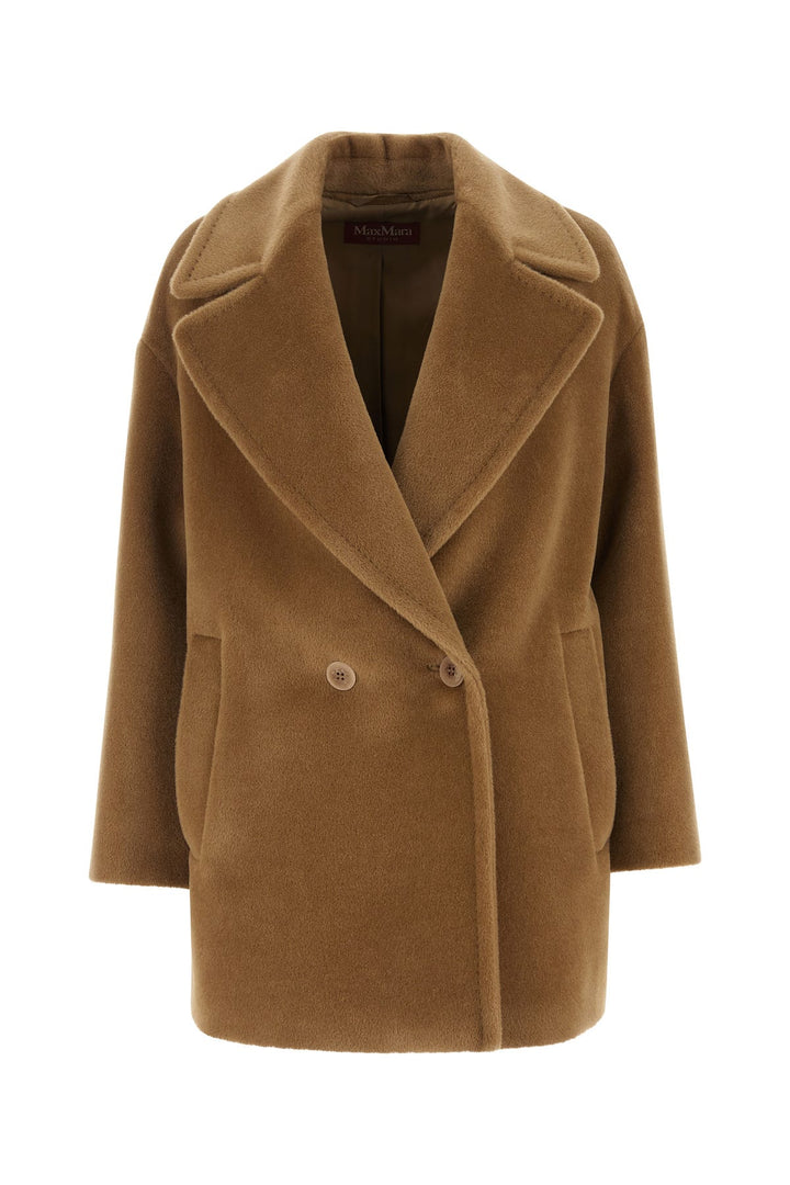 Camel alpaca blend Gio coat