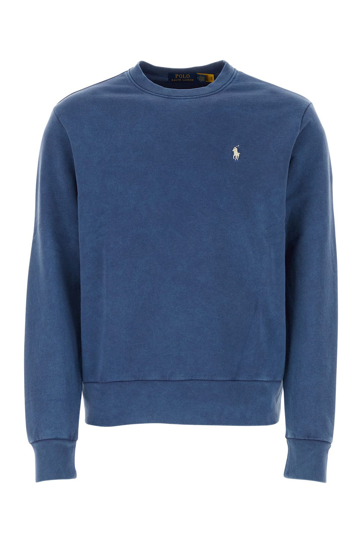 Air force blue cotton sweatshirt