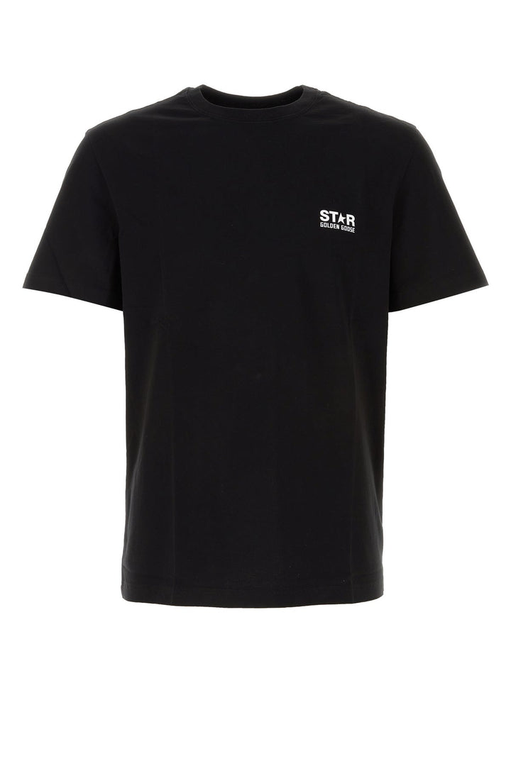 Black cotton t-shirt