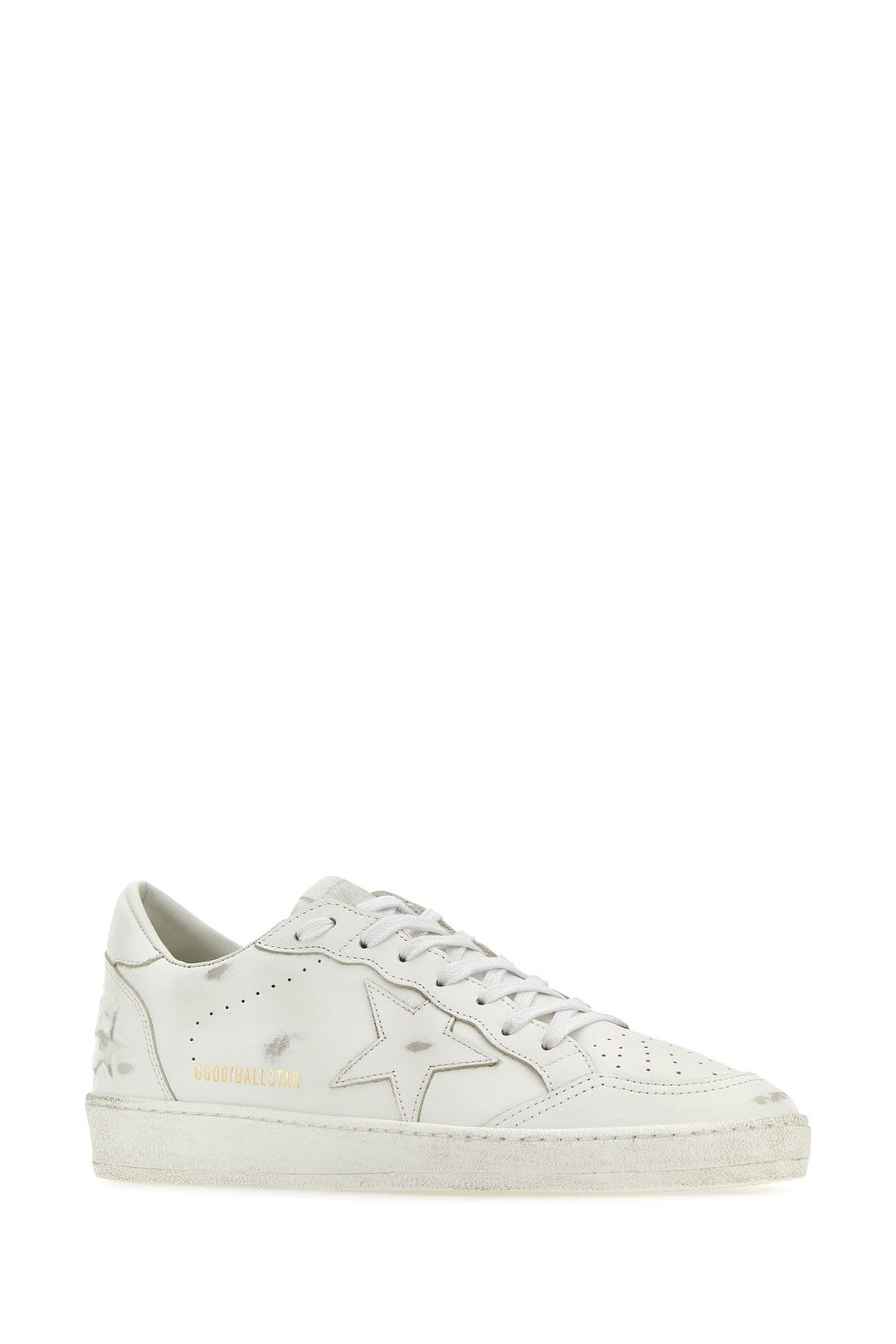 White leather Ball Star sneakers