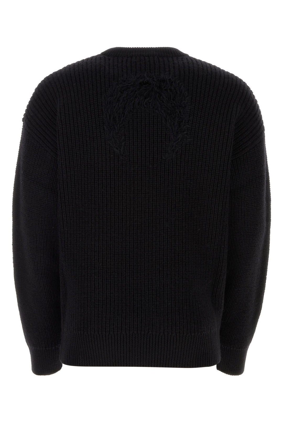 Black wool blend sweater