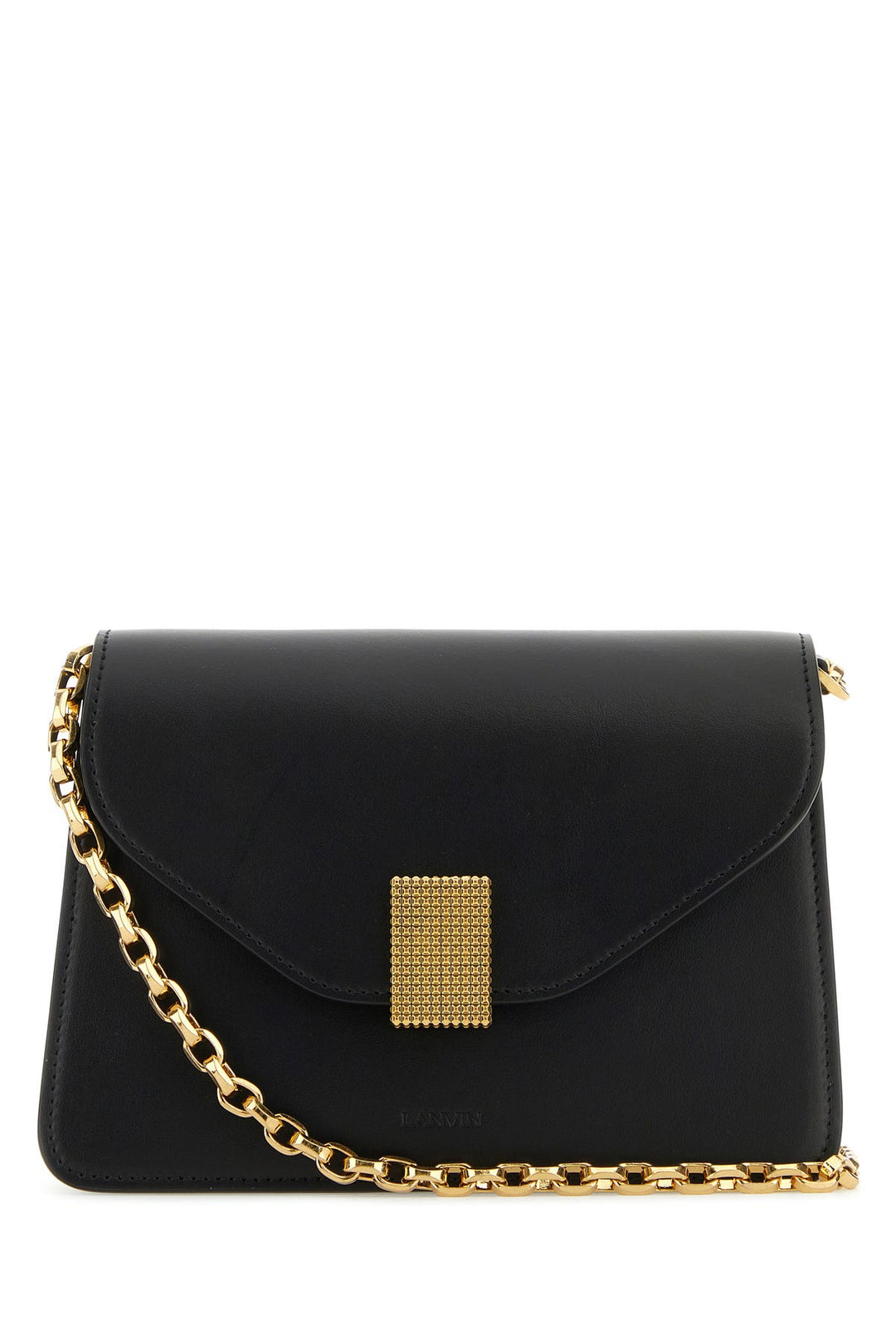 Clutch Concerto in pelle nera