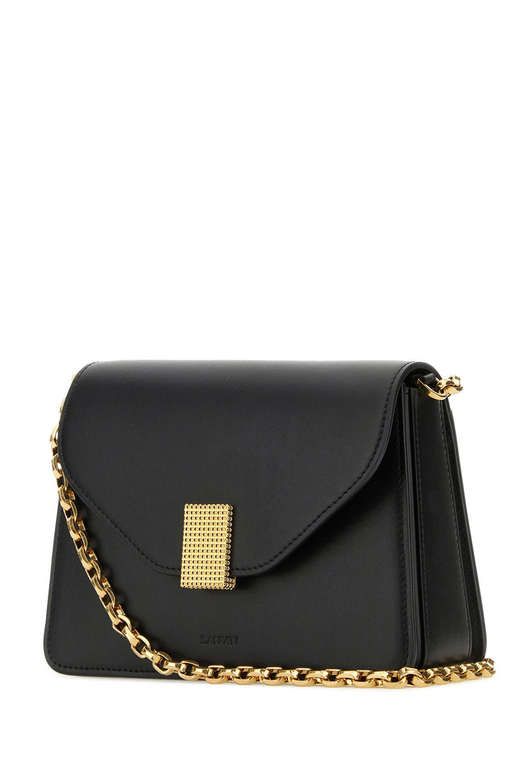 Clutch Concerto in pelle nera