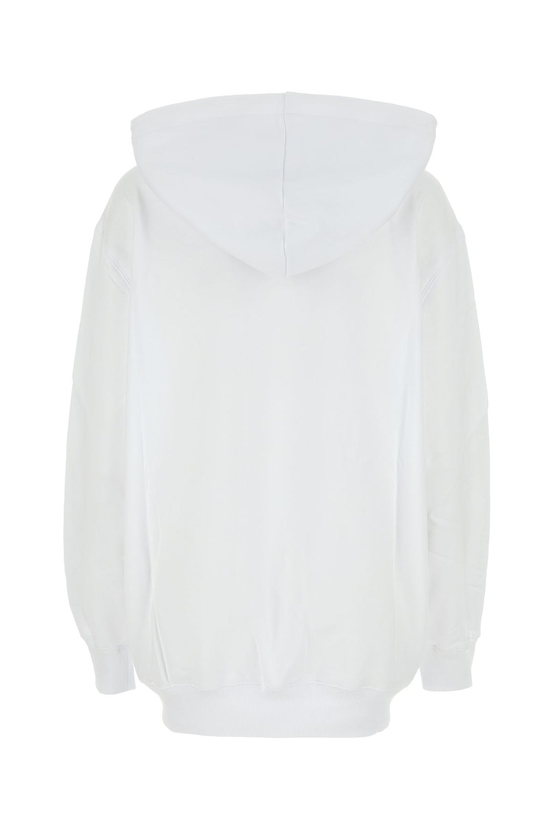 White cotton sweatshirt