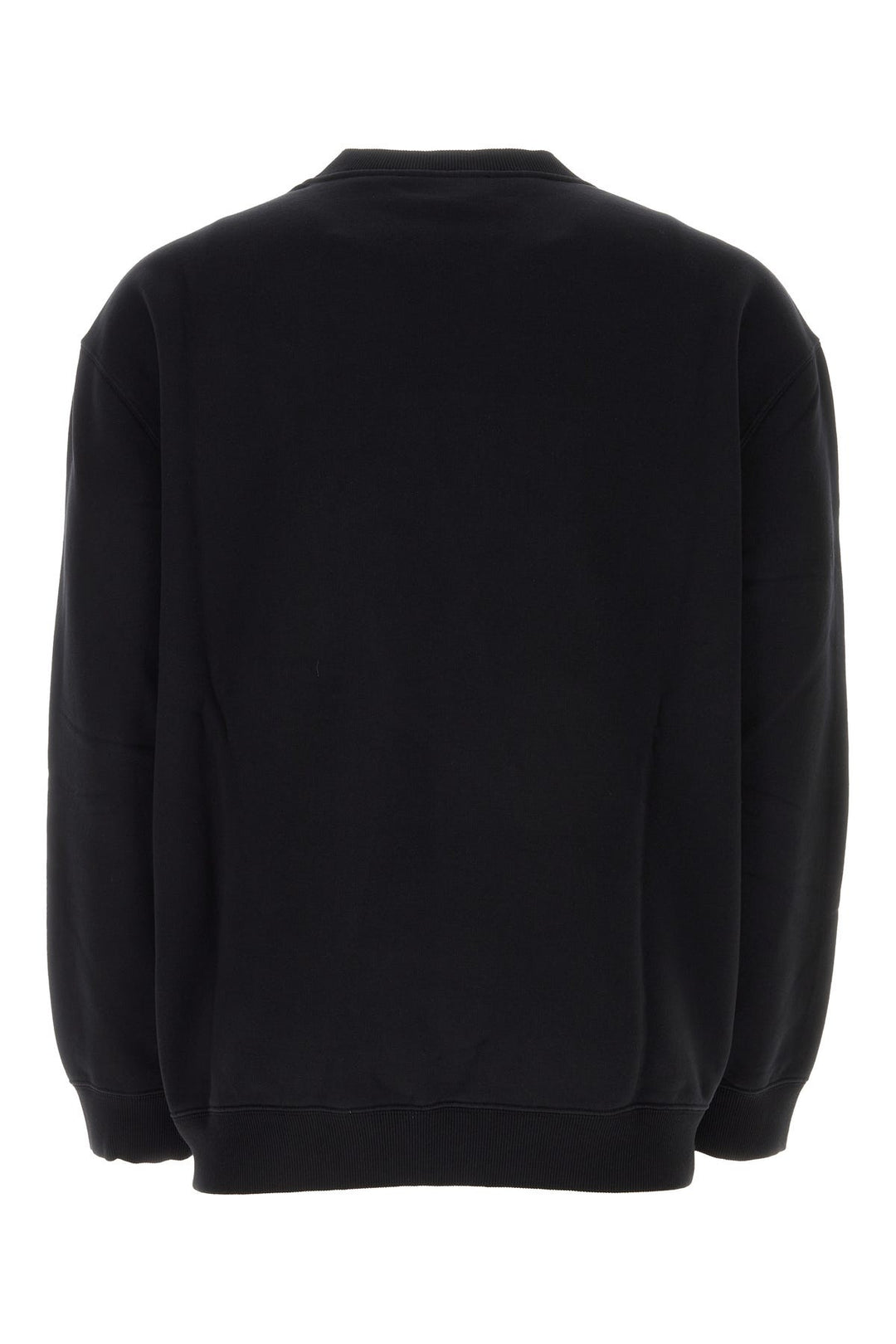 Black cotton sweatshirt