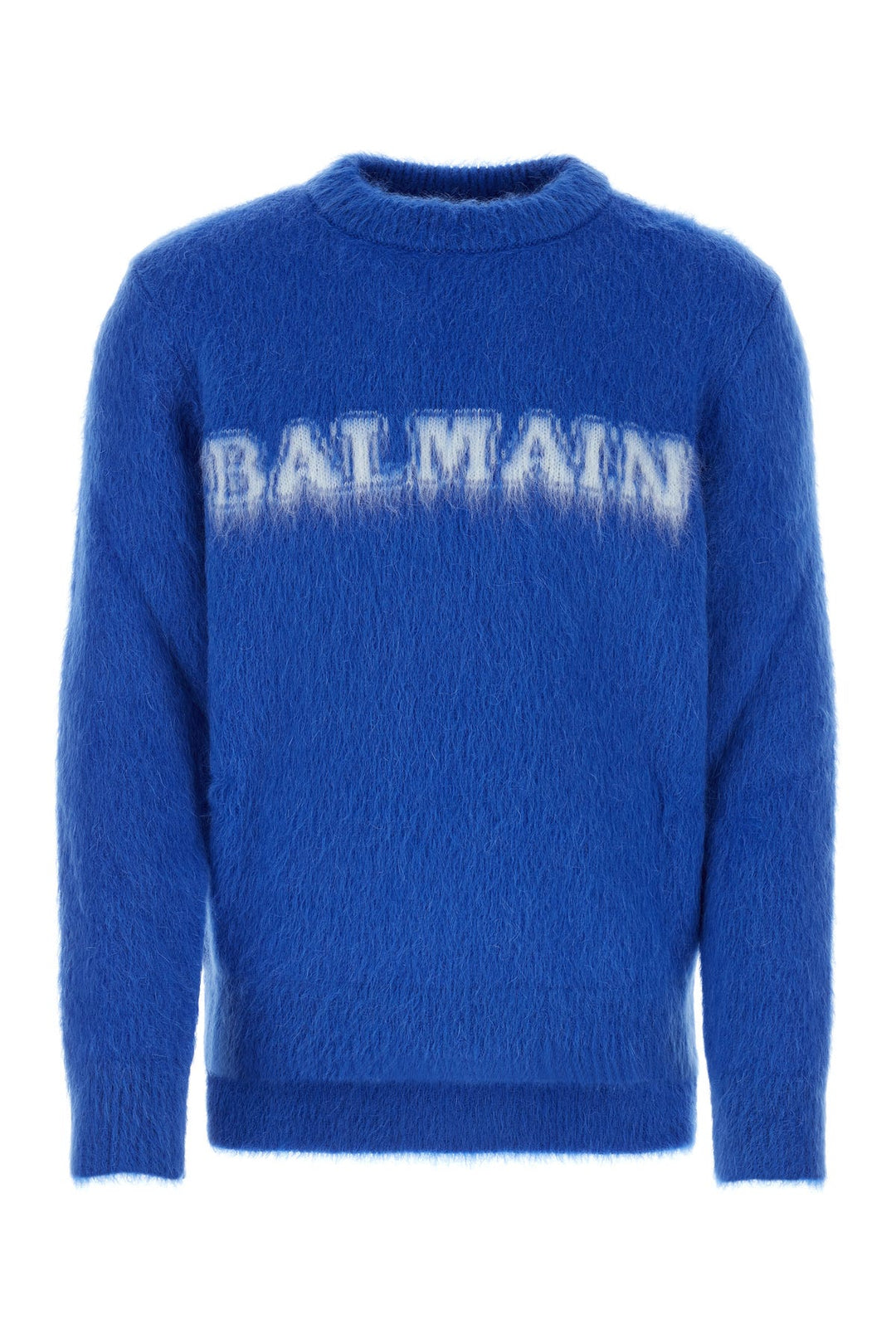 Electric blue wool blend sweater