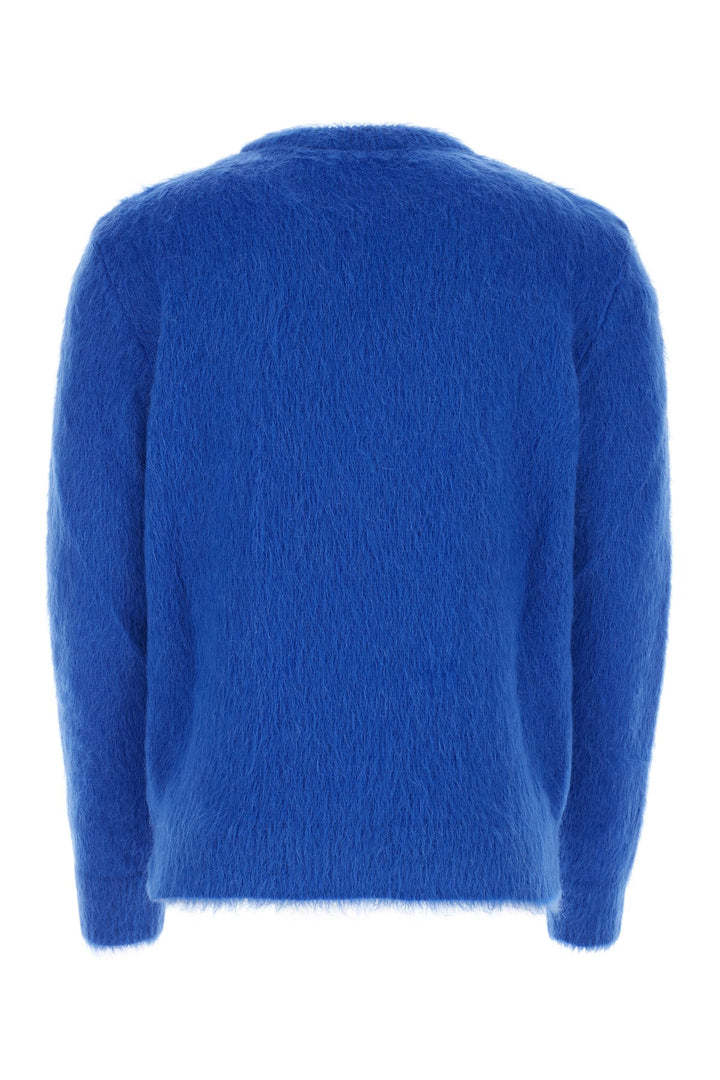 Electric blue wool blend sweater