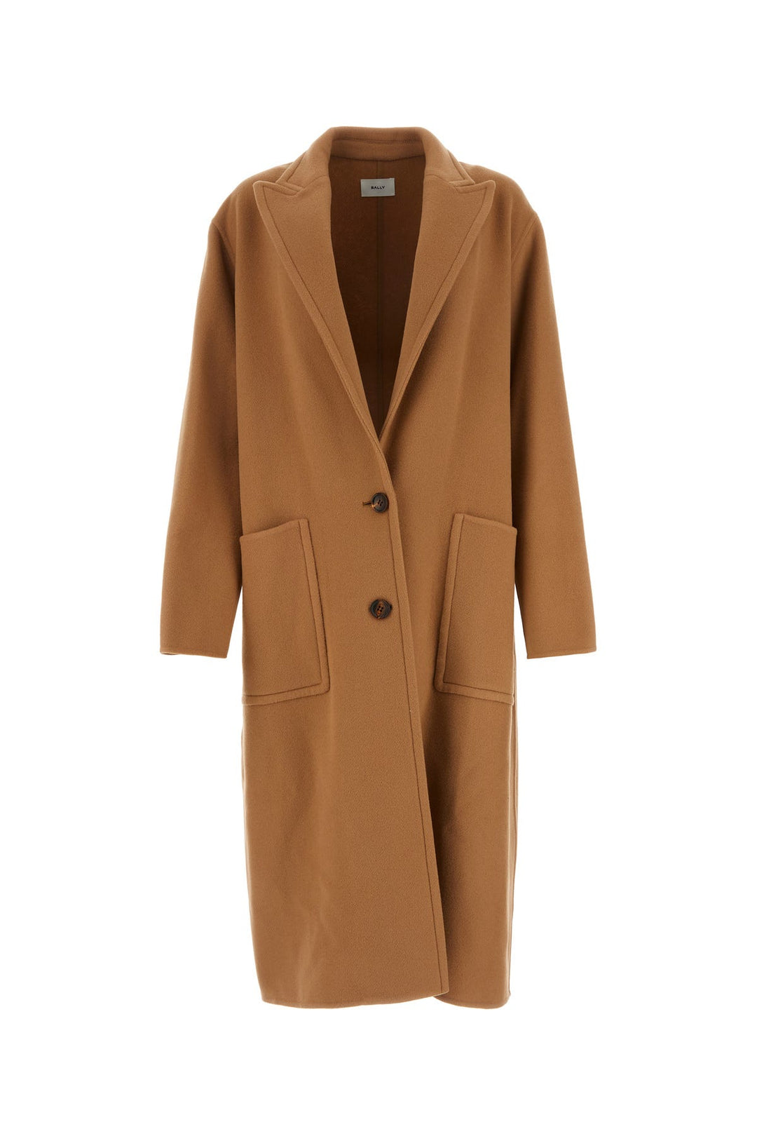 Camel wool blend coat