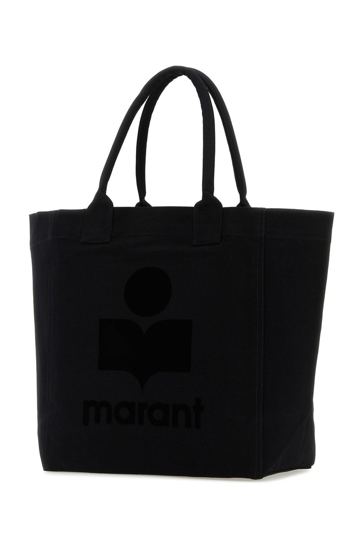 Black cotton Yenky shopping bag