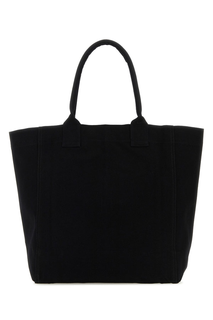 Black cotton Yenky shopping bag