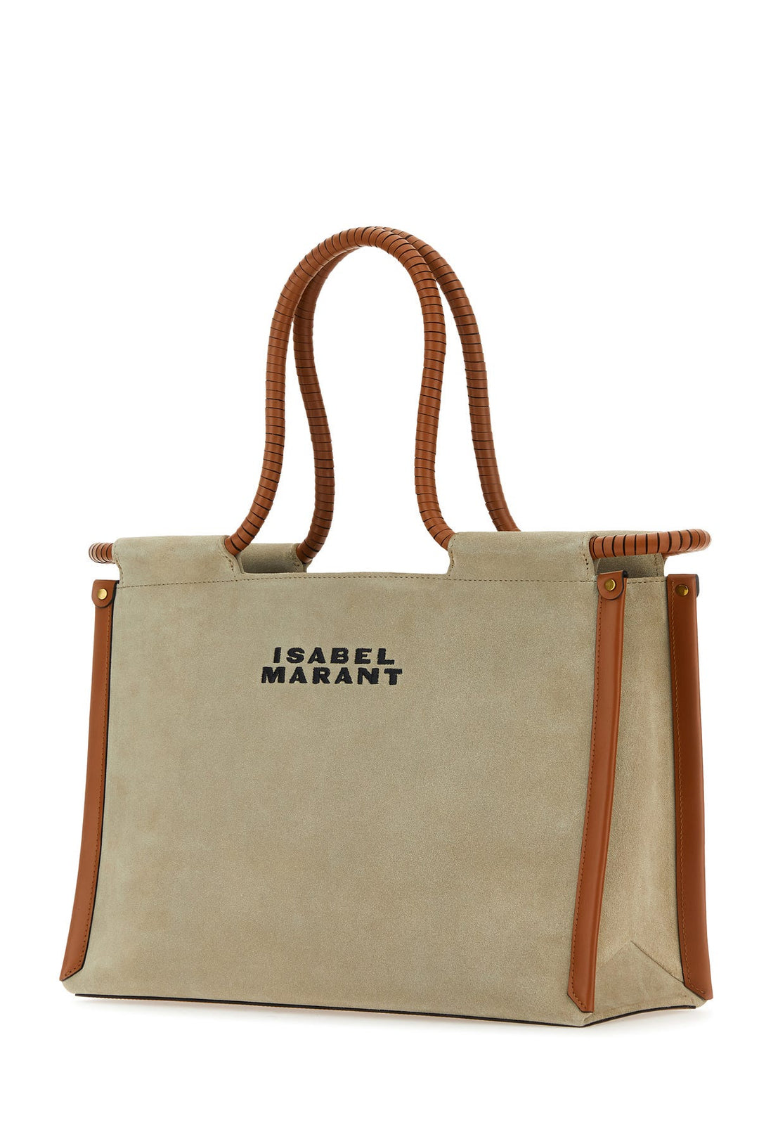 Sand canvas Toledo shopping bag