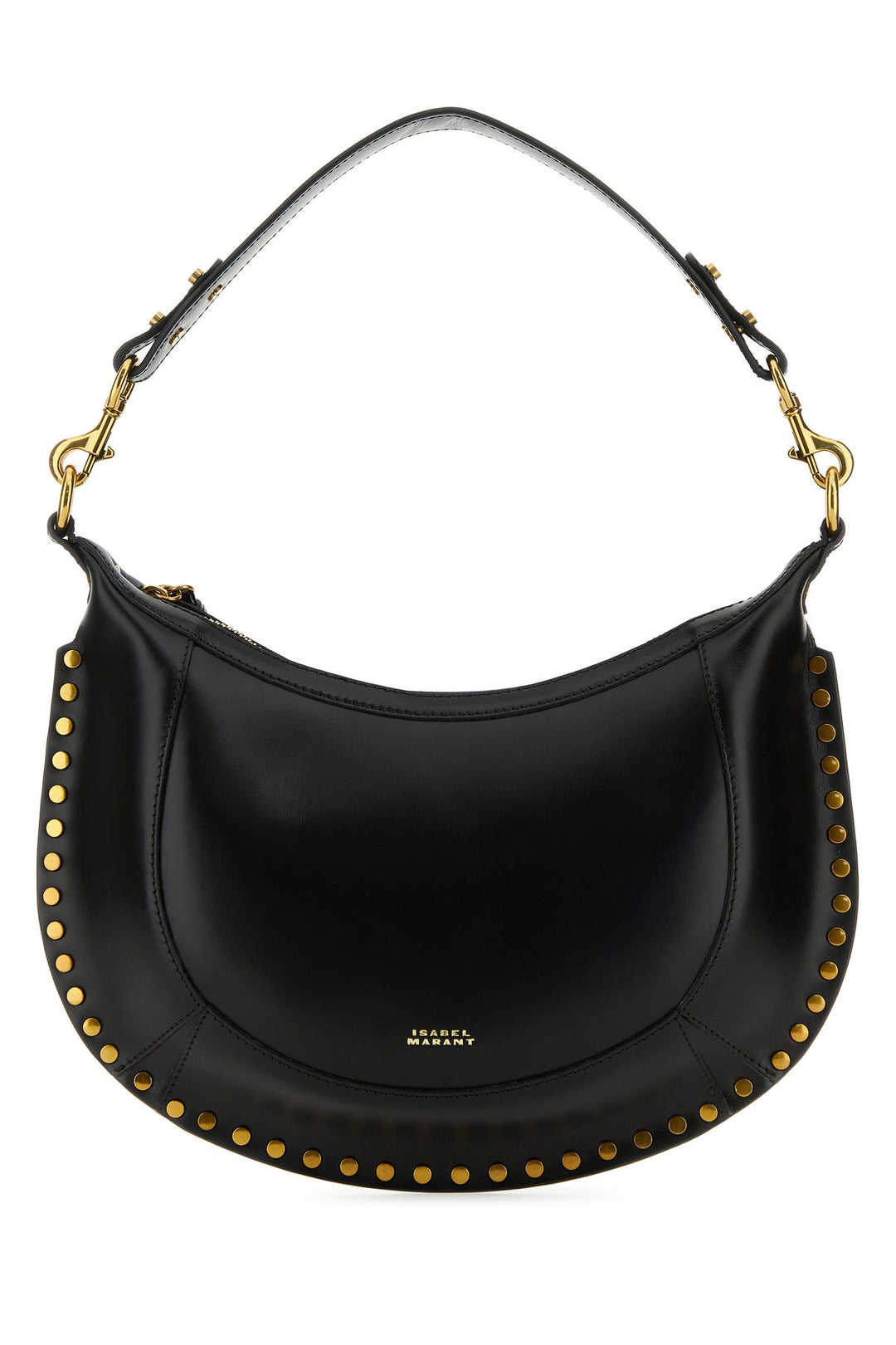 Black leather Naoko handbag