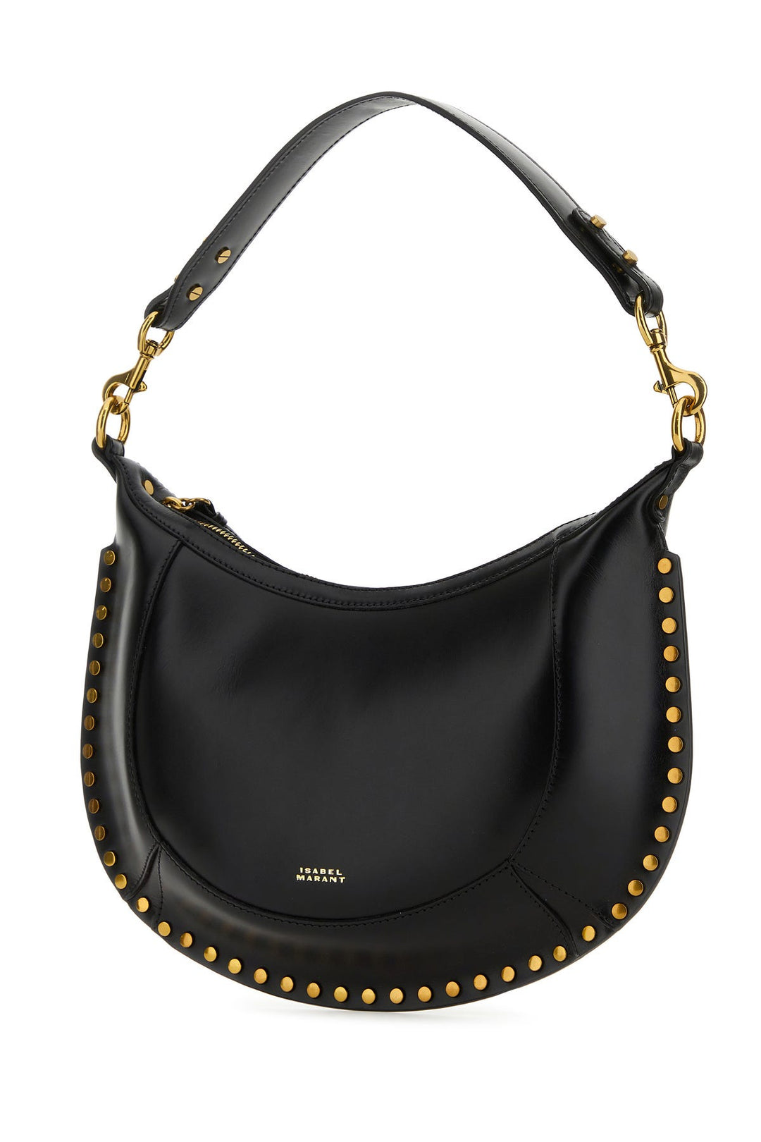 Black leather Naoko handbag