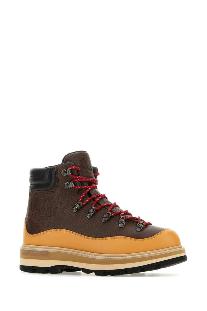 Multicolor leather Peka Trek ankle boots